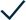 Blue checkmark inside a circle