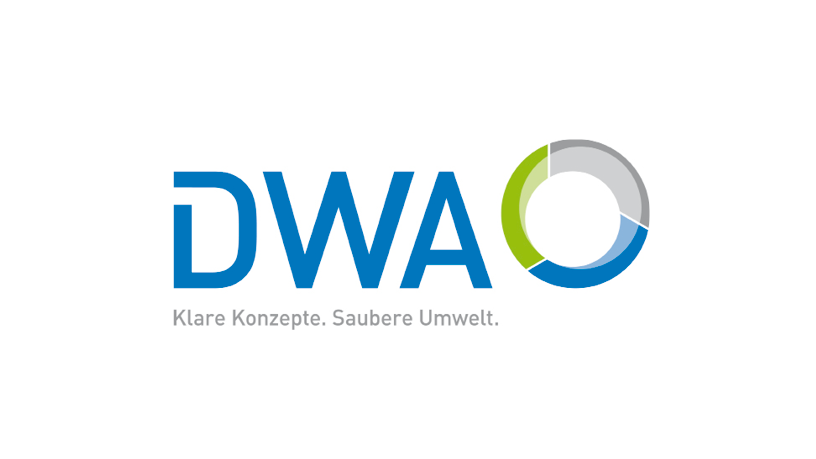 DWA logo representing standards in the fields of water, wastewater, and waste management.