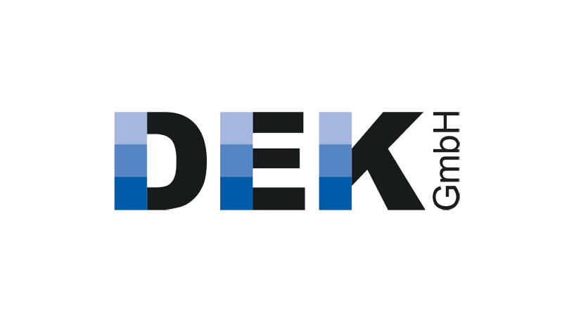 DEK logo symbolizing standards for assessing the color fastness of textiles.