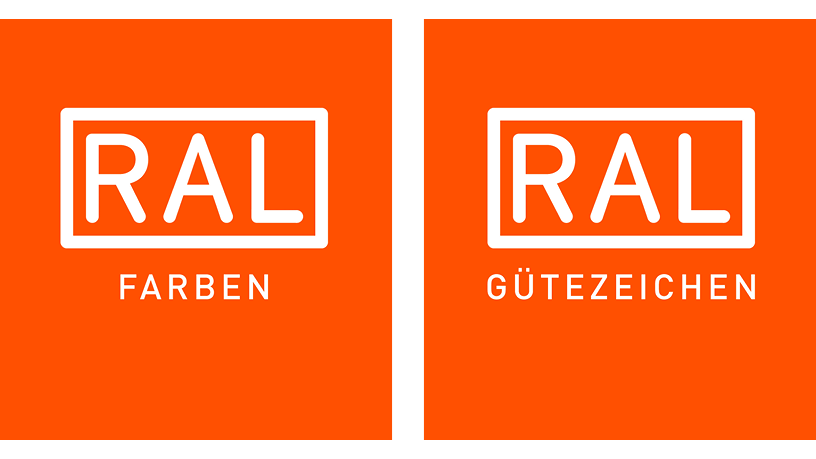 RAL logos representing standards for defining quality and test specifications in products and services.