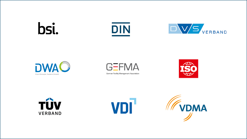 Logos der Regelsetzer - Nautos REGELWERK Collections